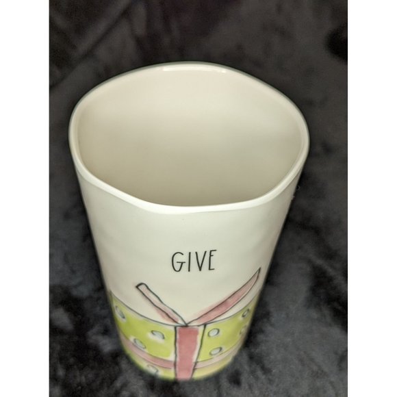 Rae Dunn Give Christmas Melamine Christmas Cup Artisan Collection by Magenta - Picture 2 of 6